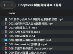 DeepSeek赋能自媒体0-1起号 DeepSeek赋能自媒体0-1起号