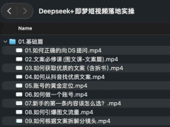 Deepseek+即梦短视频落地实操 Deepseek+即梦短视频落地实操